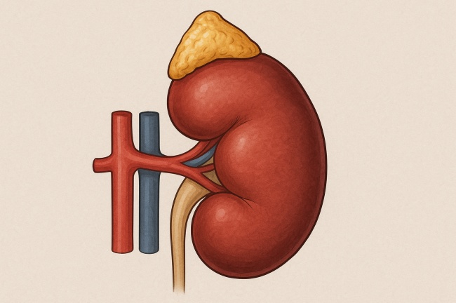 Como é feita a avaliação de um nódulo na adrenal?